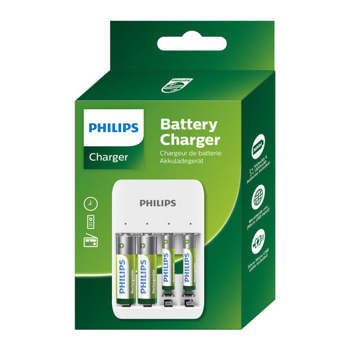 Philips SCB4013NB/00 Bateriju Lādētāju komplekts |