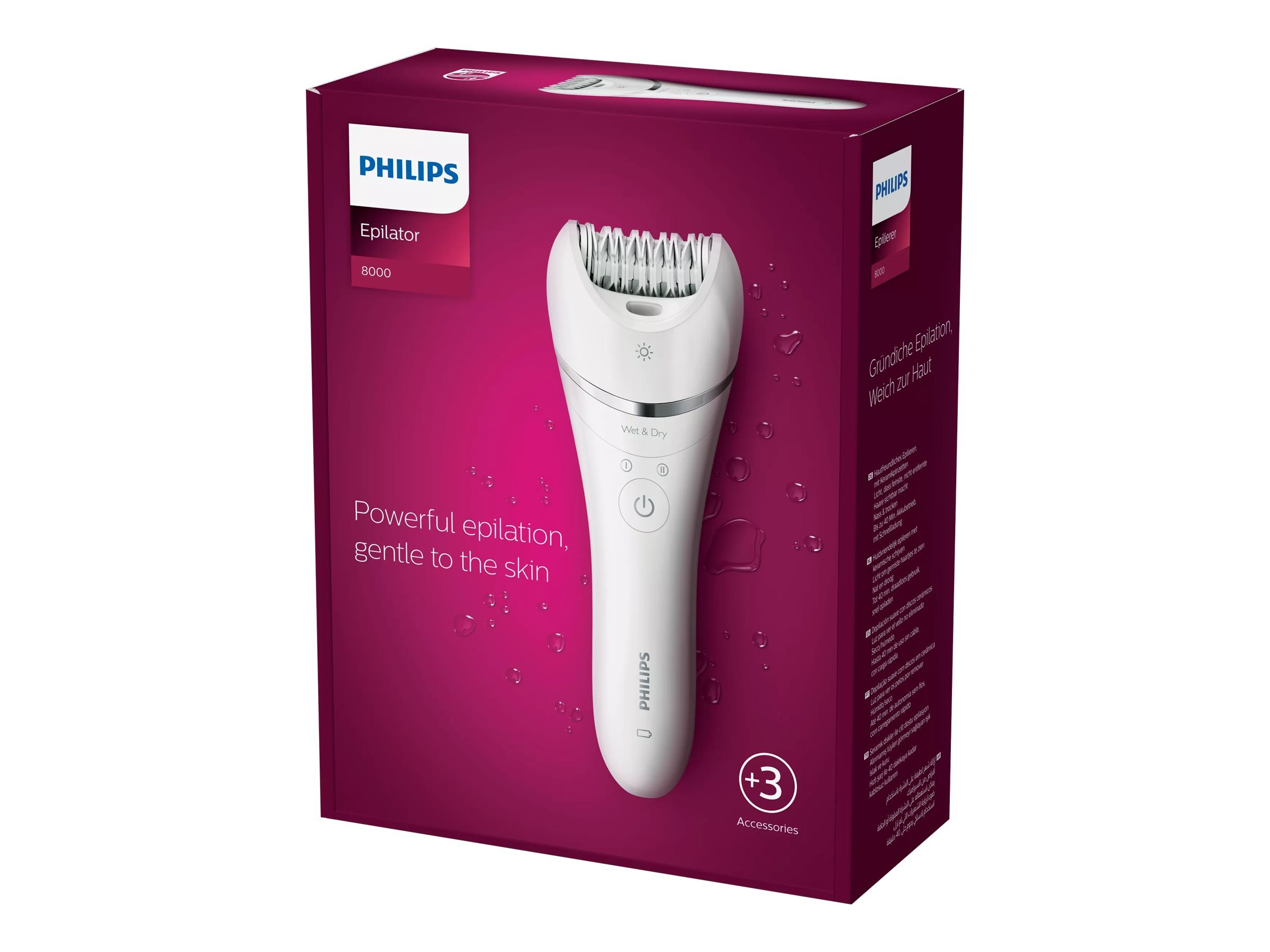 Philips Series 800 BRE700 Epilators |