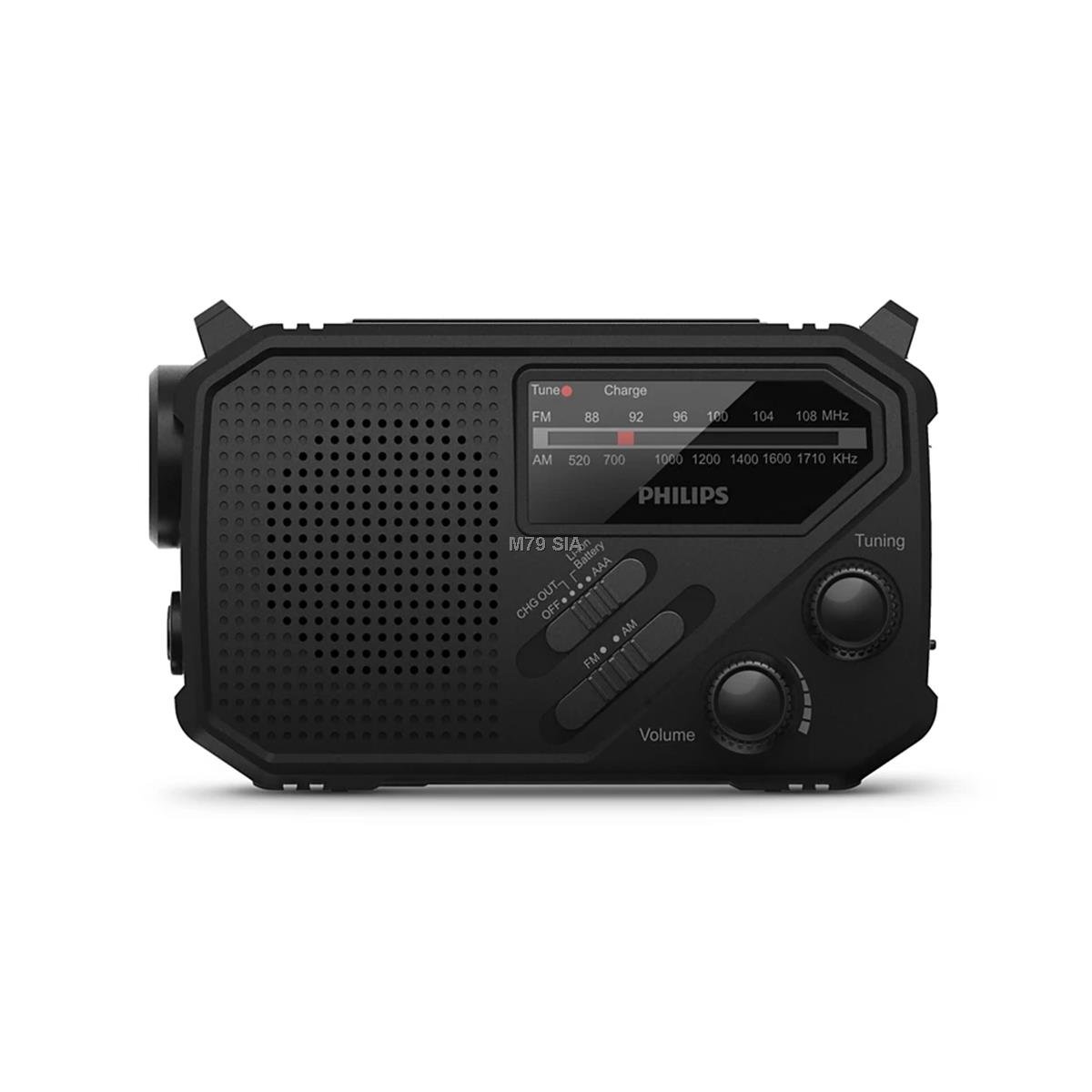 Philips TAR1609/00 Portatīvais radio ar lukturīti