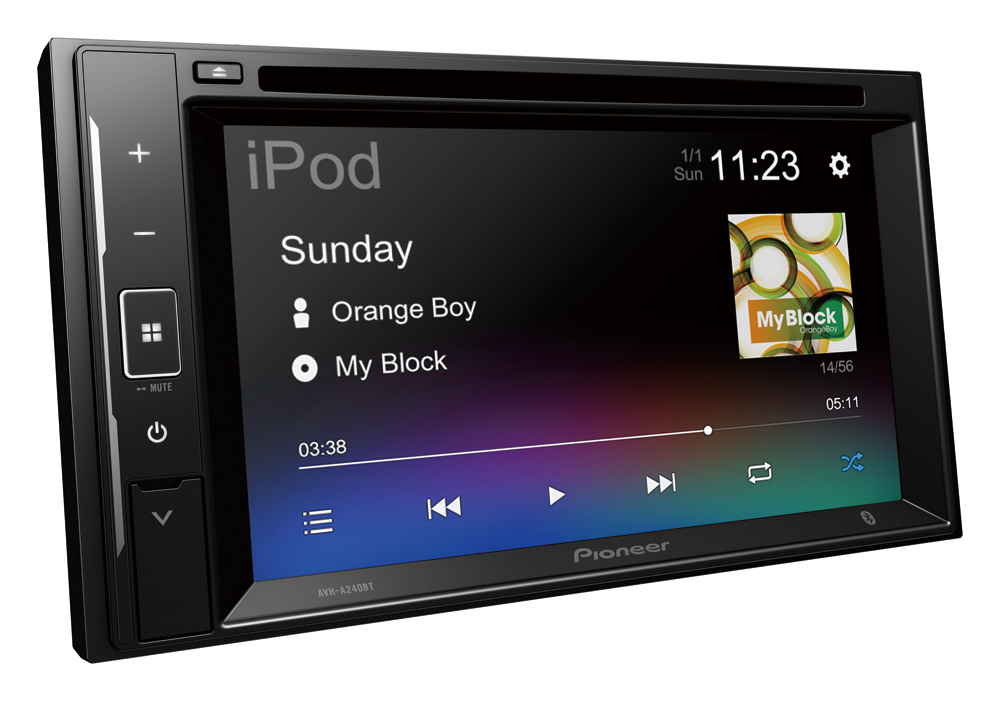 Multimediju stacija Pioneer AVH-A240BT 2-DIN 6