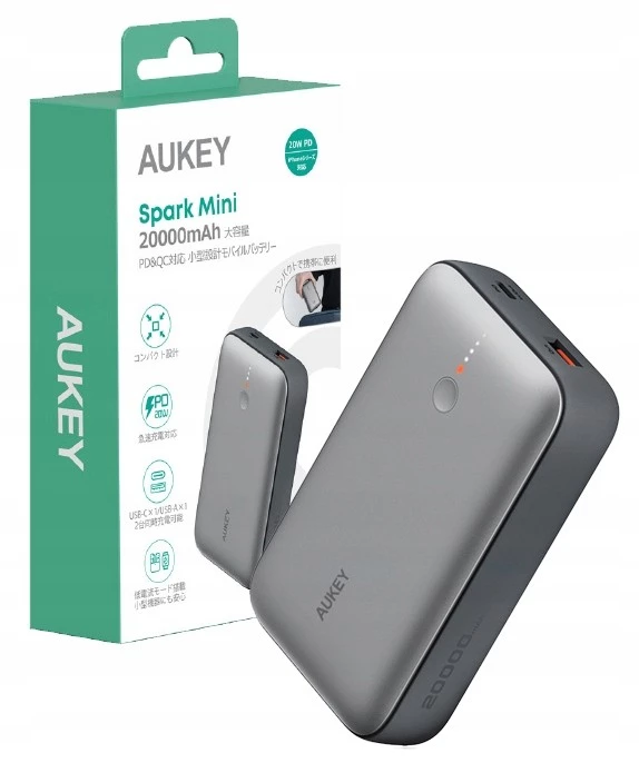 Aukey PB-Y57 Mini jaudas banka 20000mAh