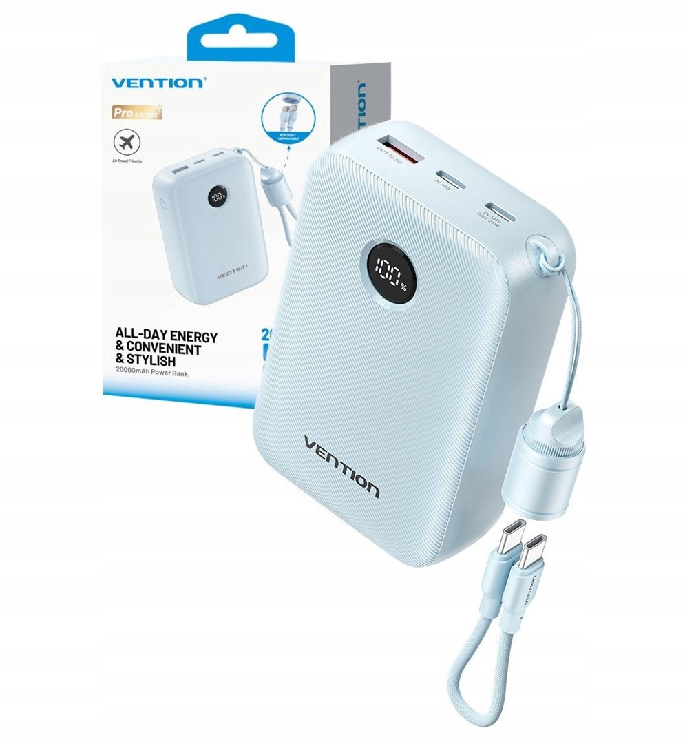 Vention FKBL0-C 20000 mAh, 2x USB-C