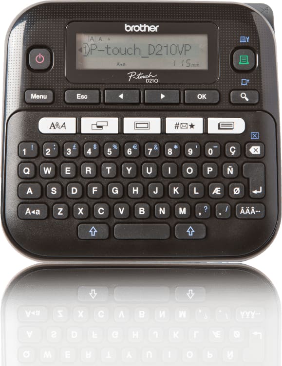 Brother P-touch D210VP etiķešu printeris |