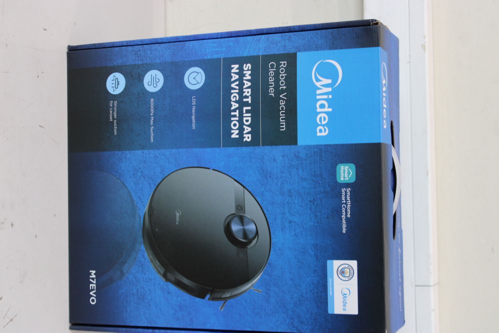 Robotputekļusūcējs Midea M7 Evo Sauss Litija