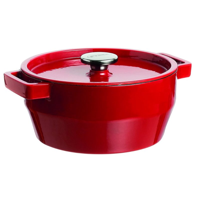 Čuguna katls 3,6L Pyrex apaļš