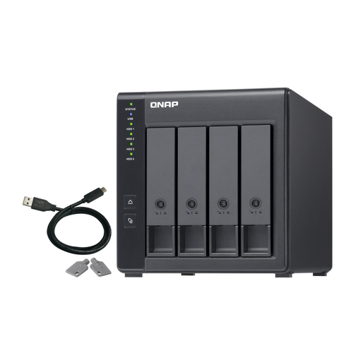 4-Bay QNAP TR-004 - 2.5/3