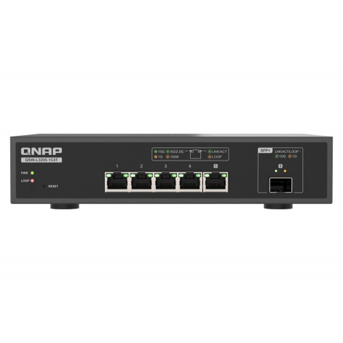 Pārslēdzējs Qnap QSW-L3205-1C4T | Lite pārvaldāms
