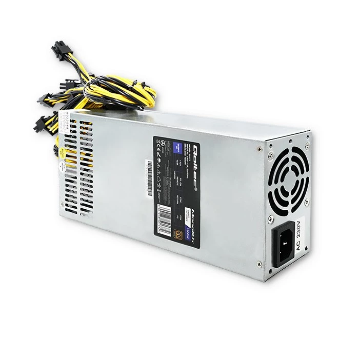 Zasilacz Qoltec PCI-E Smart 1600W (50177)