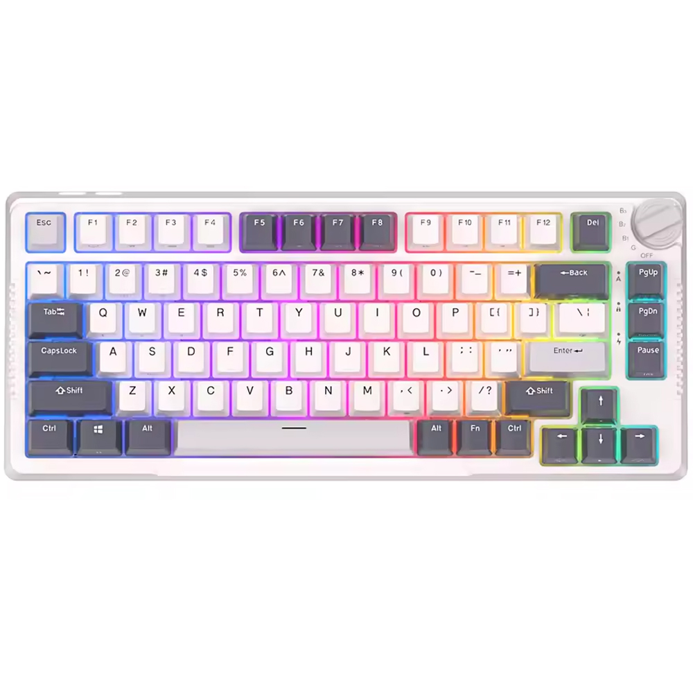 ROYAL KLUDGE H81 Tastatūra White Night