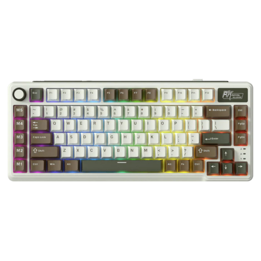 ROYAL KLUDGE L75 tastatūra Palm Green