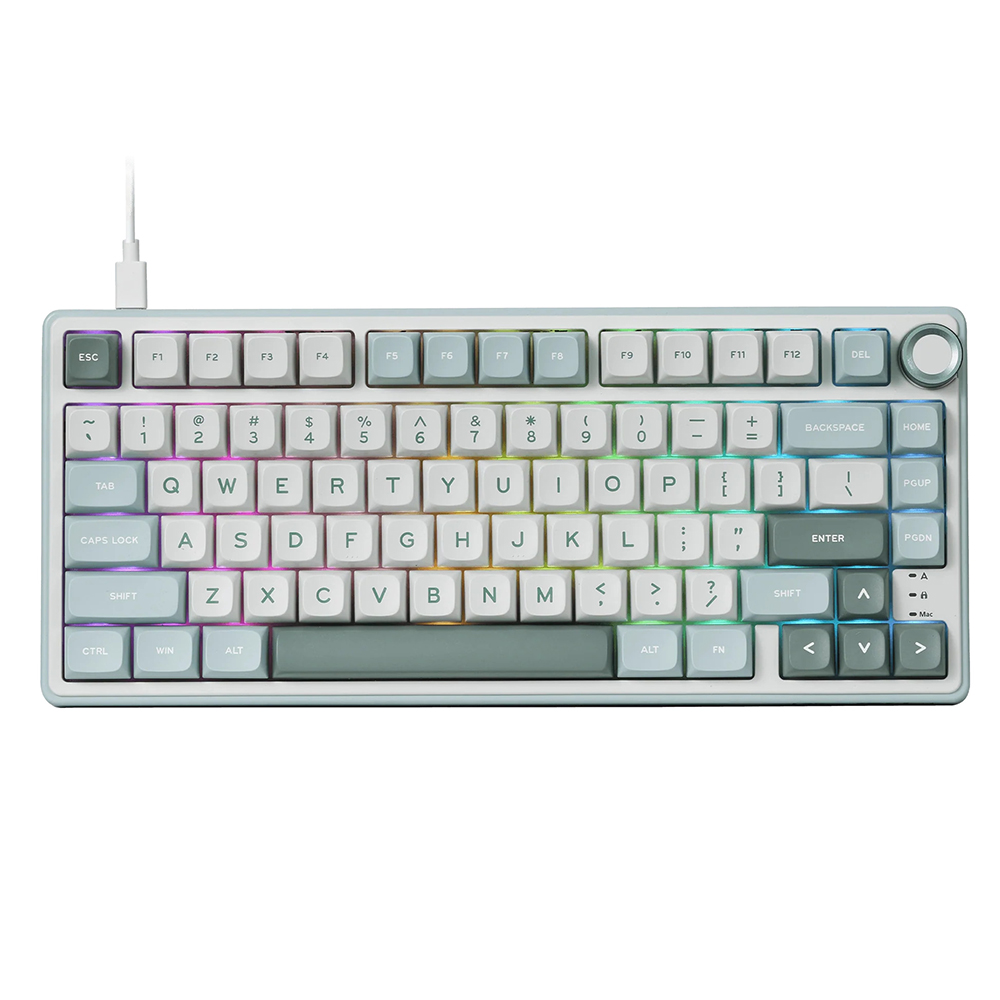 ROYAL KLUDGE R75 Sky Cyan Spēļu