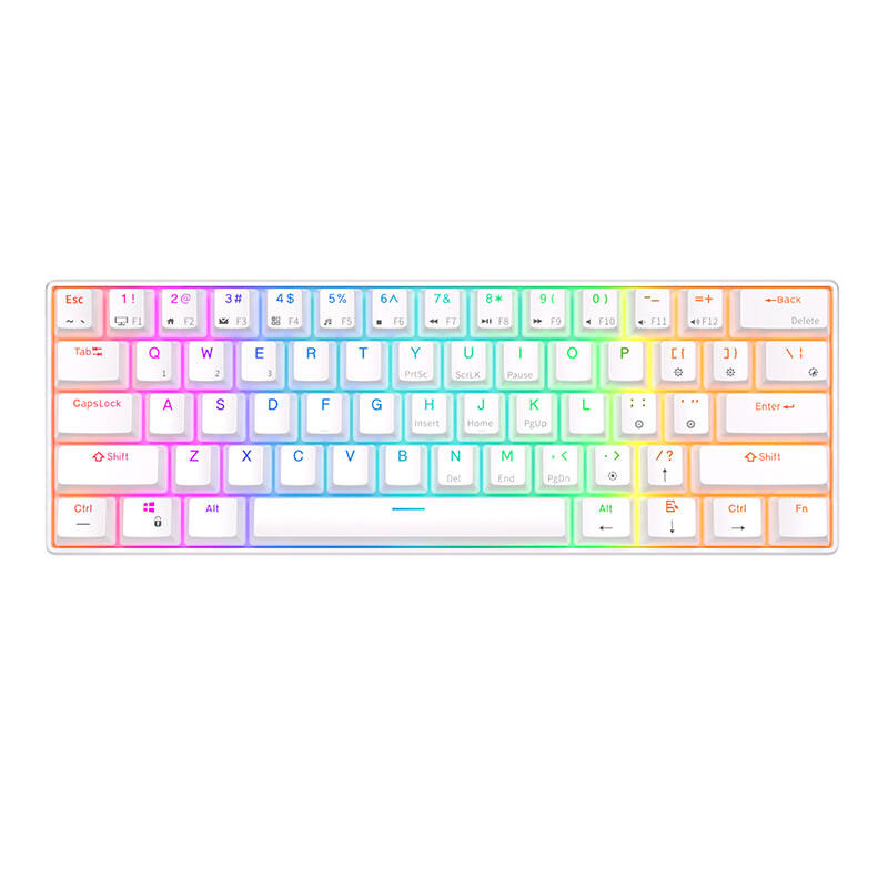 ROYAL KLUDGE RK61 Tastatūra ar White