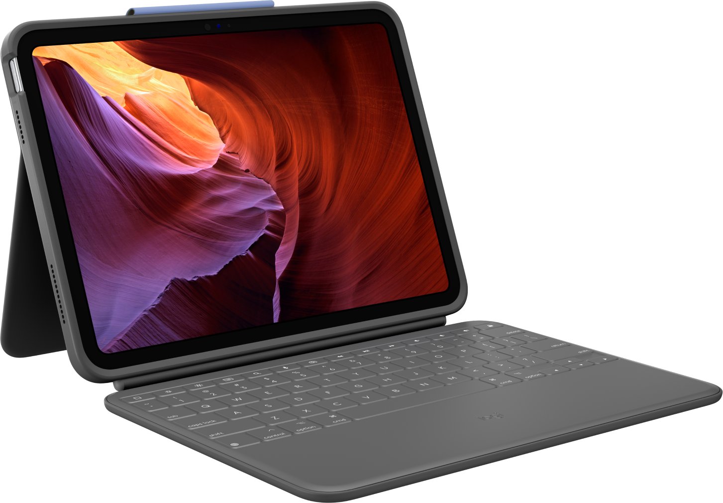 Logitech Rugged Folio tastatūra un folio