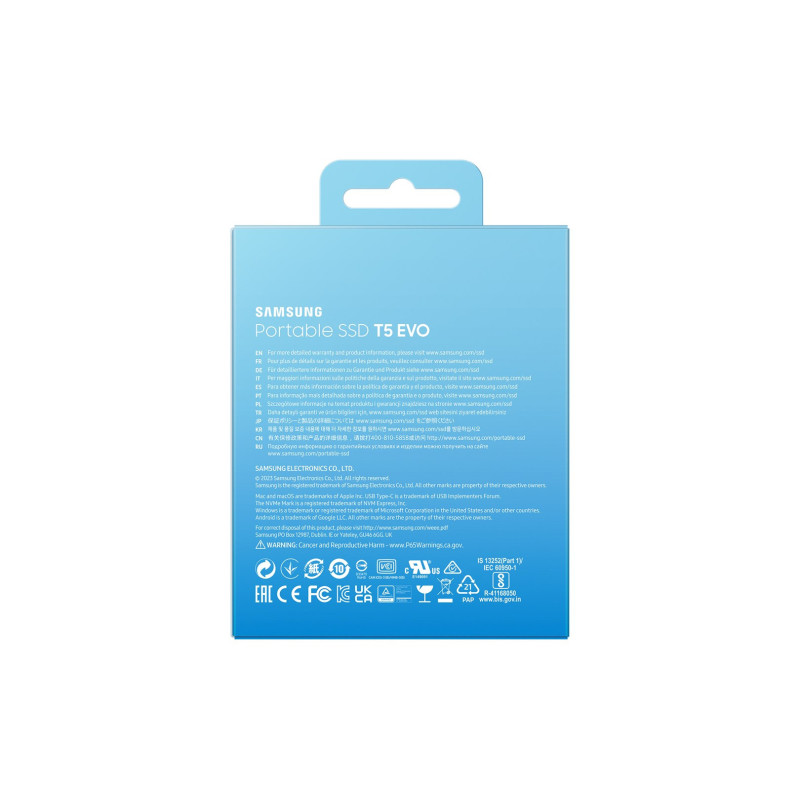 Ārējais SSD disks Samsung T5 EVO