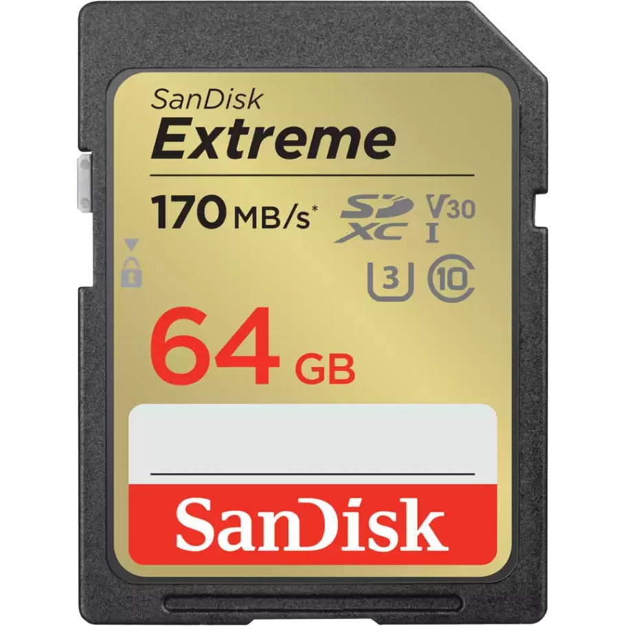 SanDisk Atmiņas karte Extreme SDXC 64GB