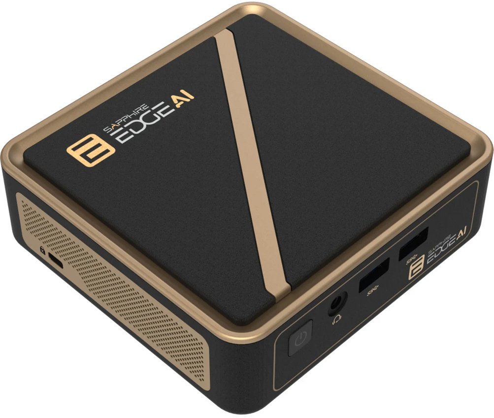 Mini PC barebone Sapphire EDGE AI