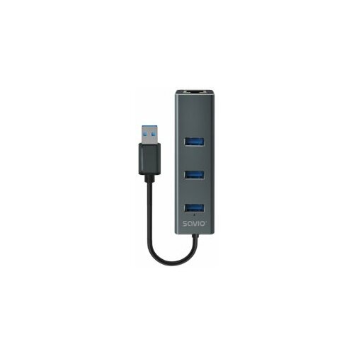 Savio AK-58 USB Hubs 3-port USB-A