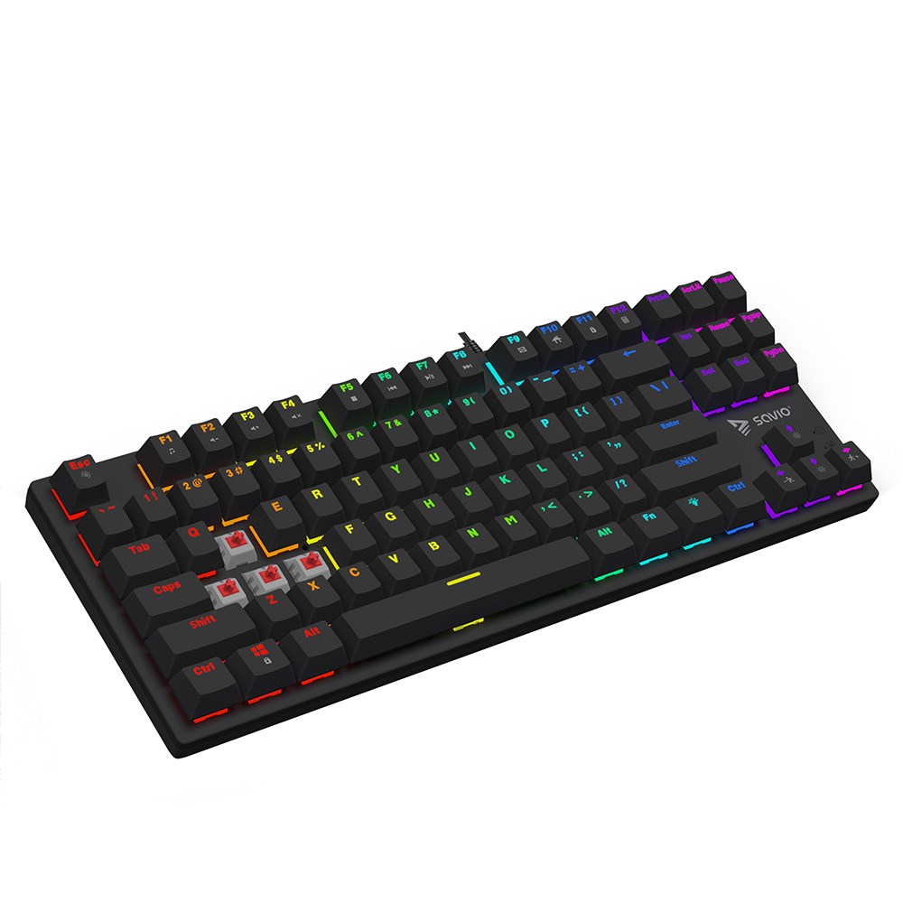 Savio Klawiatura mechaniczna RGB Tempest X2