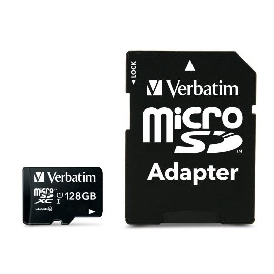SD MicroSD karte 128GB Verbatim SDXC