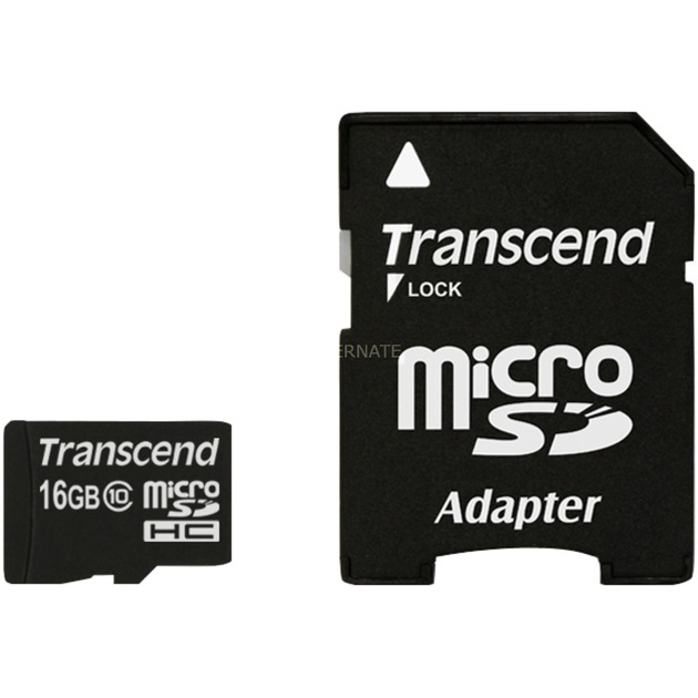 Atmiņas karte Transcend MicroSDHC 16 GB