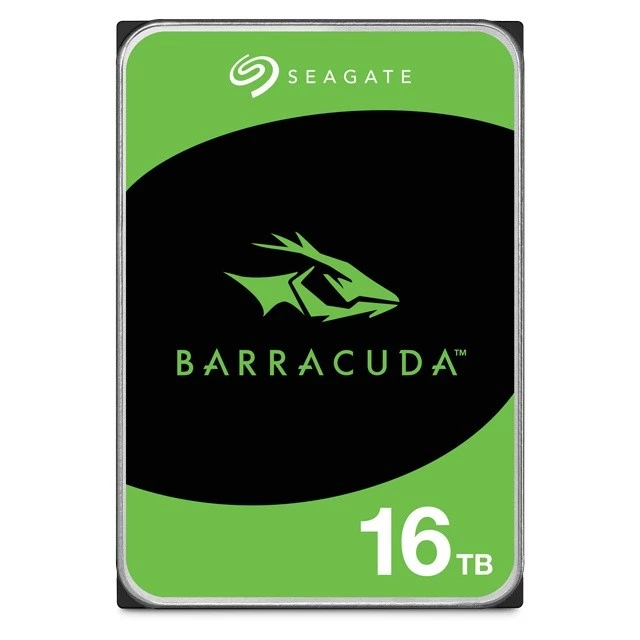 Seagate BarraCuda 16TB iekšējais cietais disks