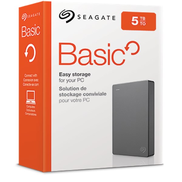 Seagate Dysk Basic 5TB 2,5