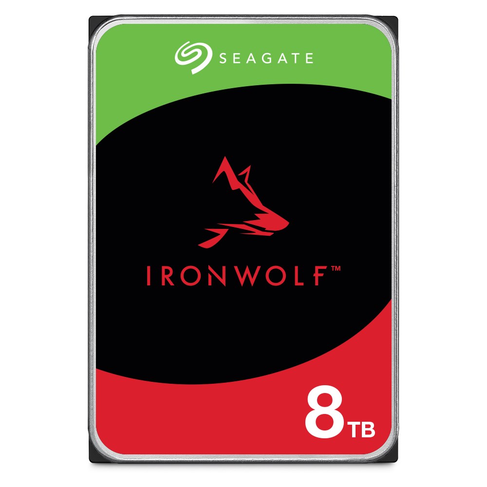 Cietais disks Seagate IronWolf 8TB NAS