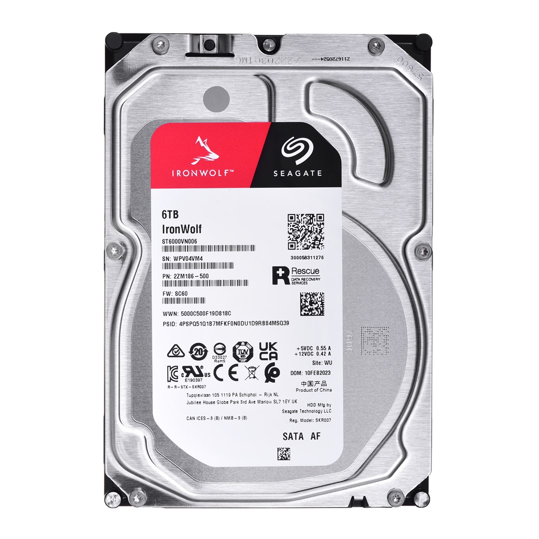 Seagate IronWolf ST6000VN006 iekšējais cietais disks