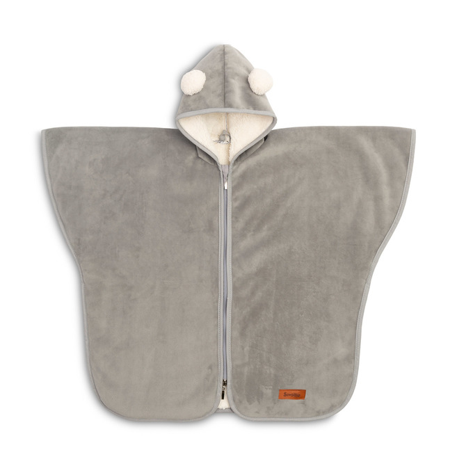 SENSILLO AUTO SĒDEKĻA PONČO PLUSH GREY
