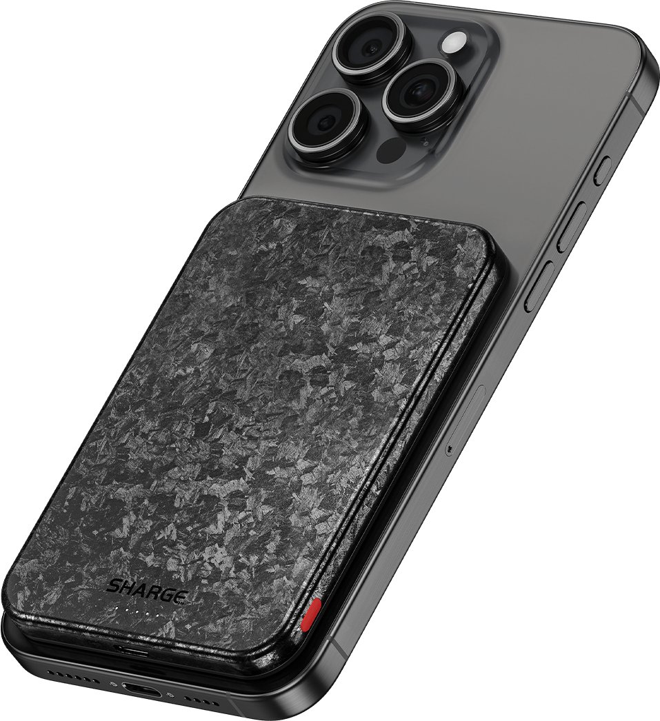 Azo SHARGE CarbonMag 5K Powerbank, 15W