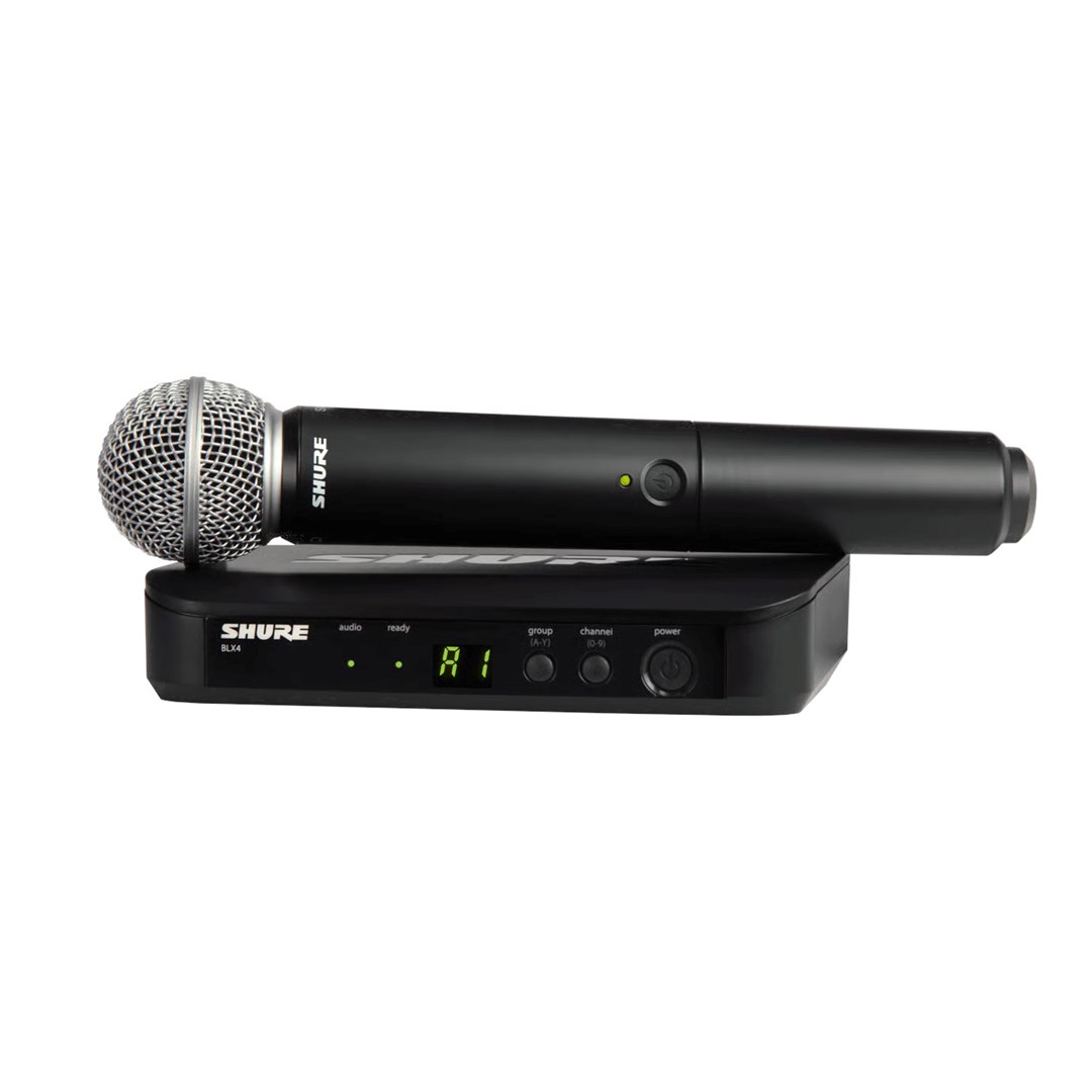 Shure BLX24E/SM58-H8E - Bezvadu vokālais komplekts