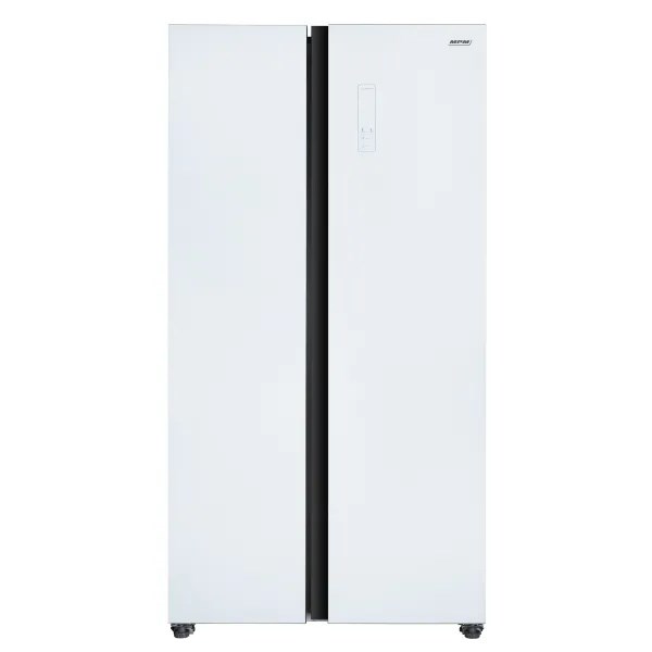 Blakus durvju ledusskapis MPM-427-SBS-05/NL White |