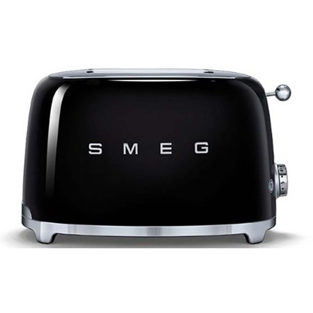 Sviestmaižu krāsns Smeg Black (TSF01BLEU) |