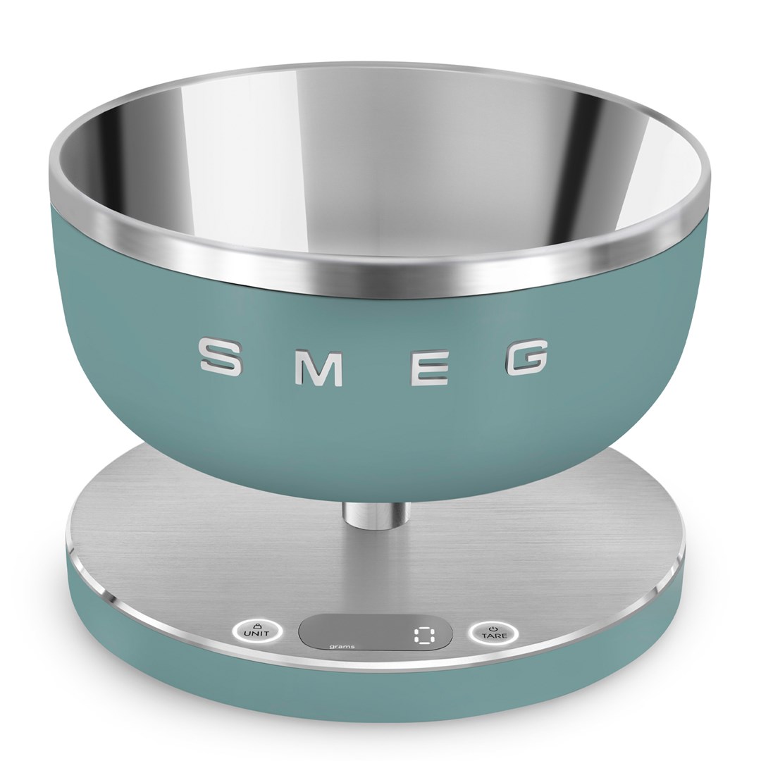 Smeg KSC01EGMWW Küchenwaage Vert Émeraude Mat