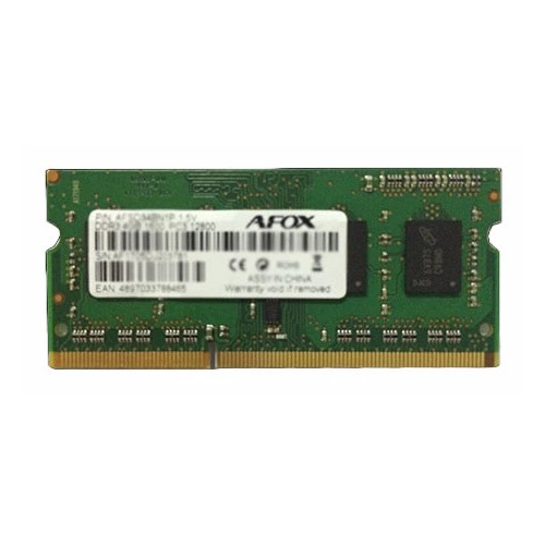 Operatyvinė atmintis AFOX SO-DIMM DDR3 8GB