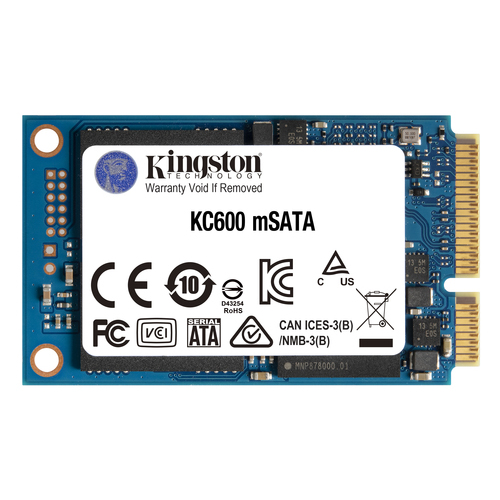 SSD diskas Kingston KC600 1TB mSATA