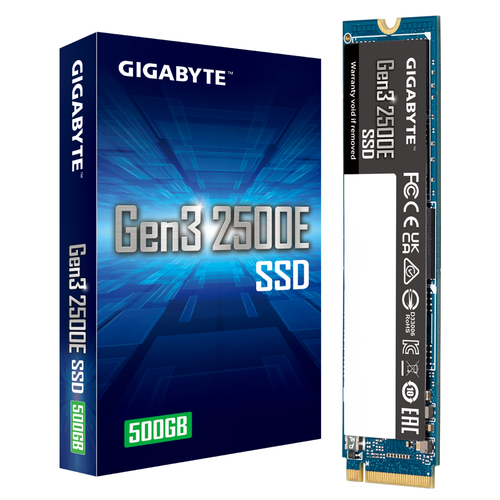 SSD disks Gigabyte Gen3 2500E 500GB