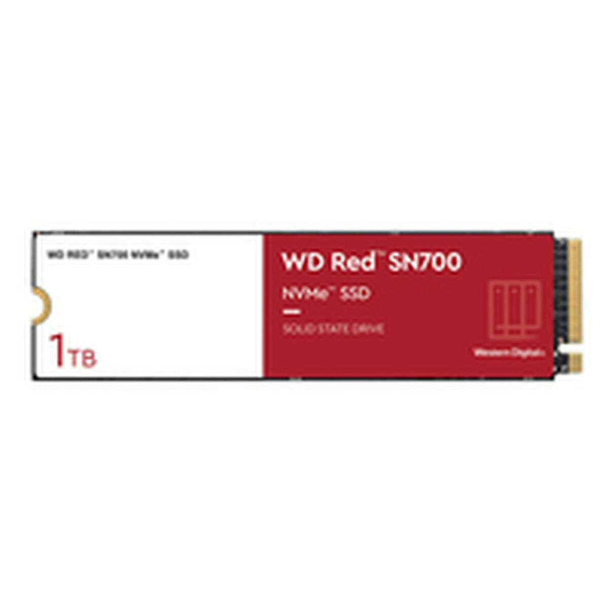 SSD|WESTERN DIGITAL|Red SN700|1TB|M.2|PCIE|NVMe|Write speed 3000