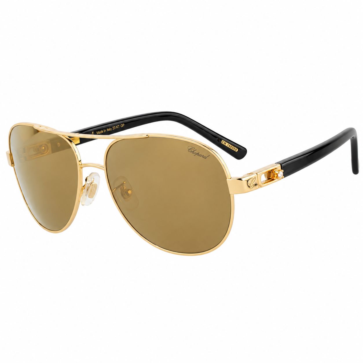 Saulesbrilles CHOPARD UNISEX SCHA54D-300G (Lēca/tiltiņš/ausu kājiņa)