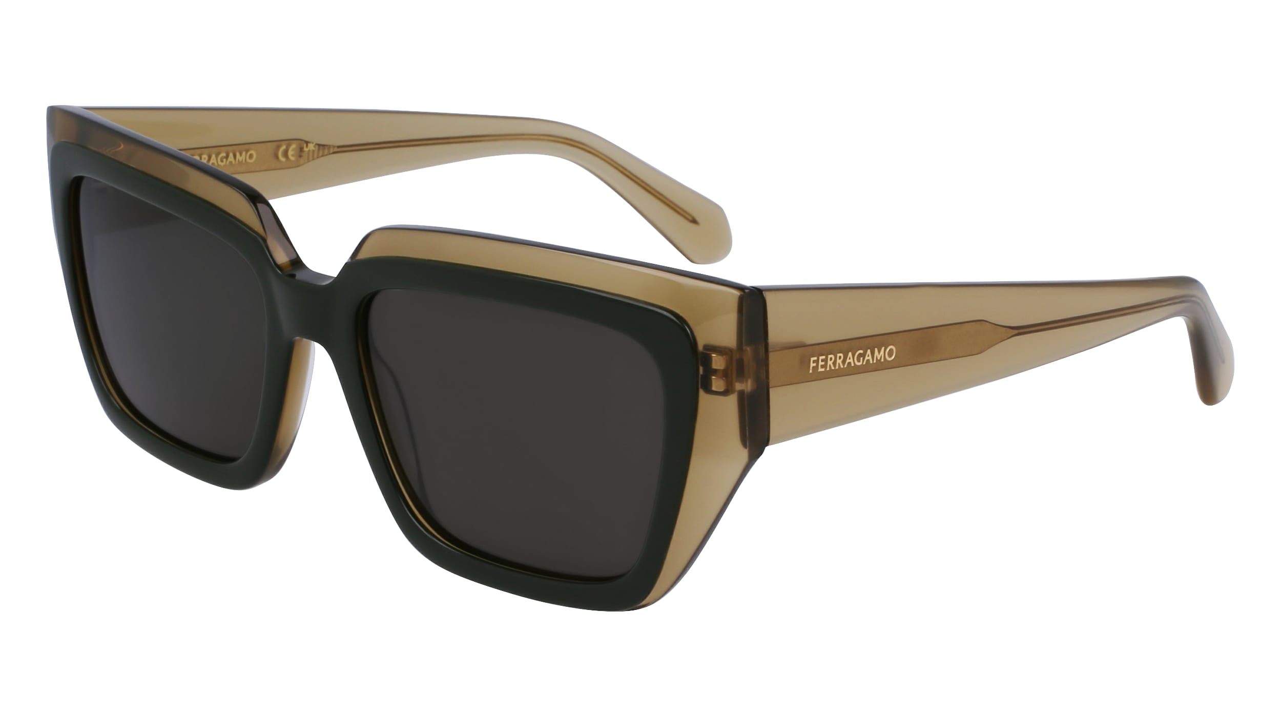 Saulesbrilles FERRAGAMO SIEVIETĒM SF2002S-327 (Lēca/Uzacs/Auss kājiņa)