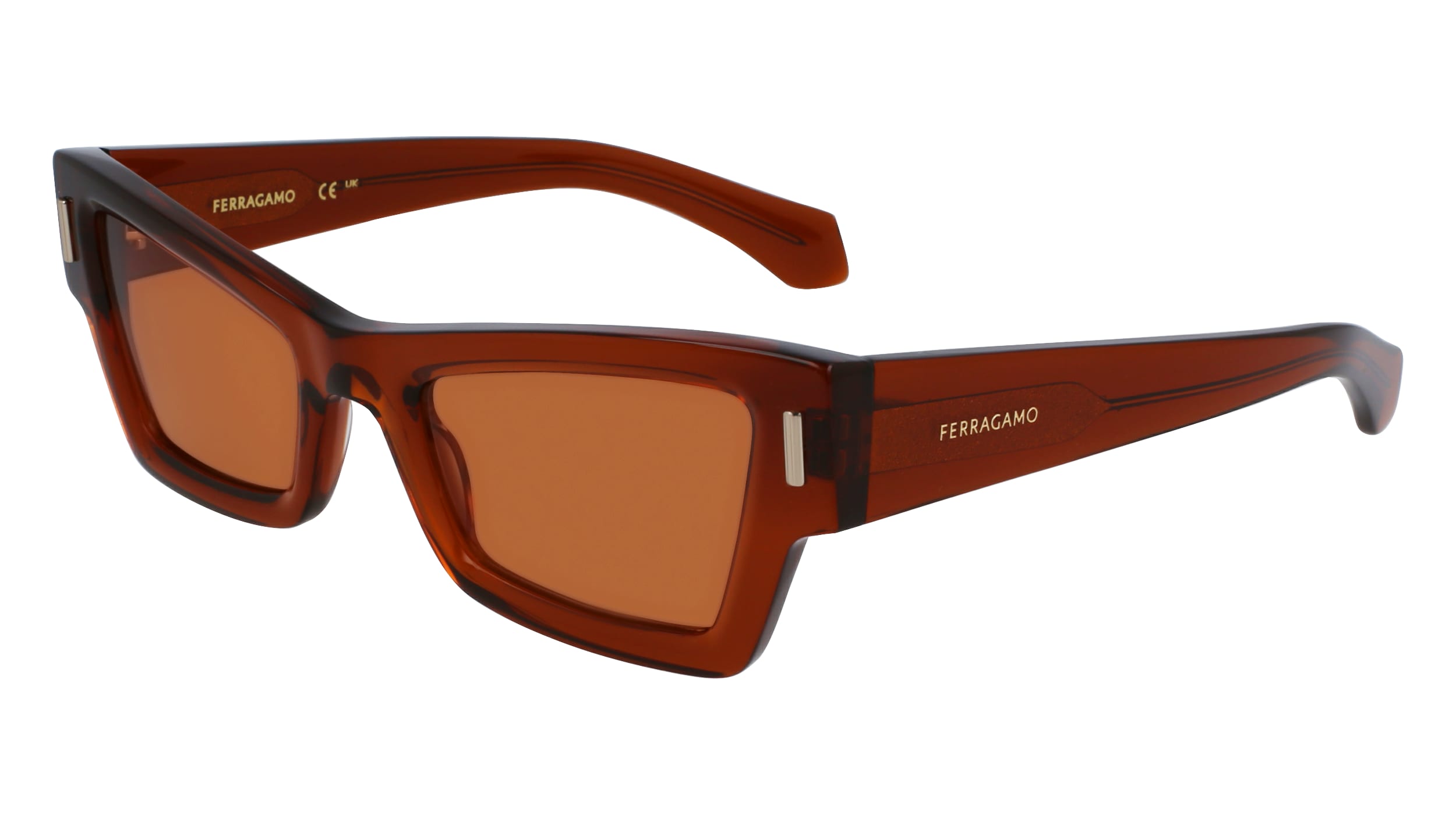 Saulesbrilles FERRAGAMO SIEVIETĒM SF2006S-232 (Lēca/tiltiņš/ausu kājiņa)