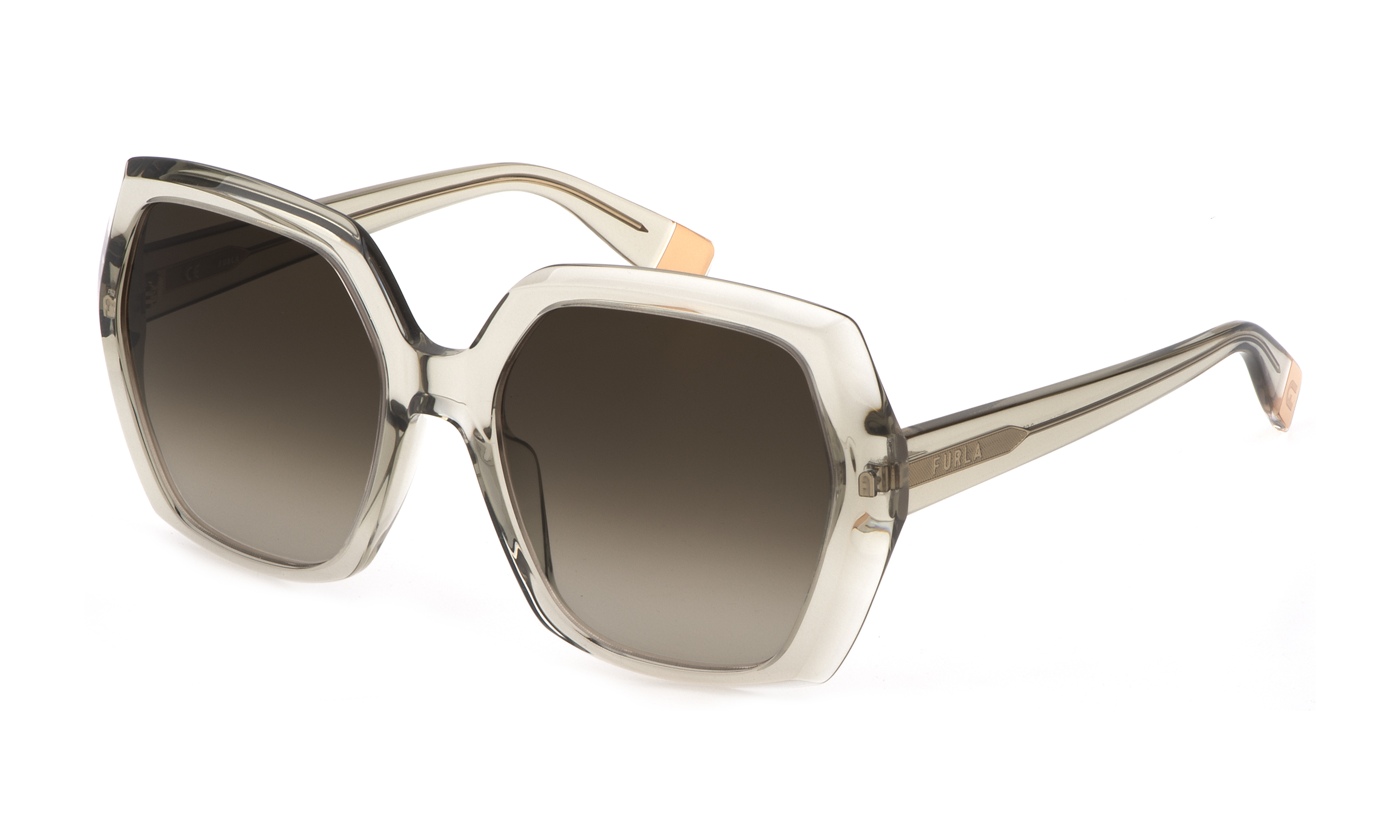 Saulesbrilles FURLA sievietēm SFU620V5603GE (Lēca/tiltiņš/ausu kājiņa)