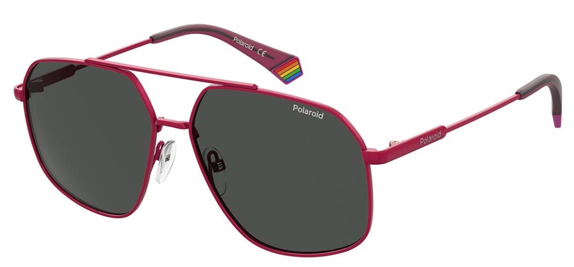 Saulesbrilles POLAROID Unisex PLD6173SQHO (Lēca/Uzacs/Kājiņa) 58/14/140
