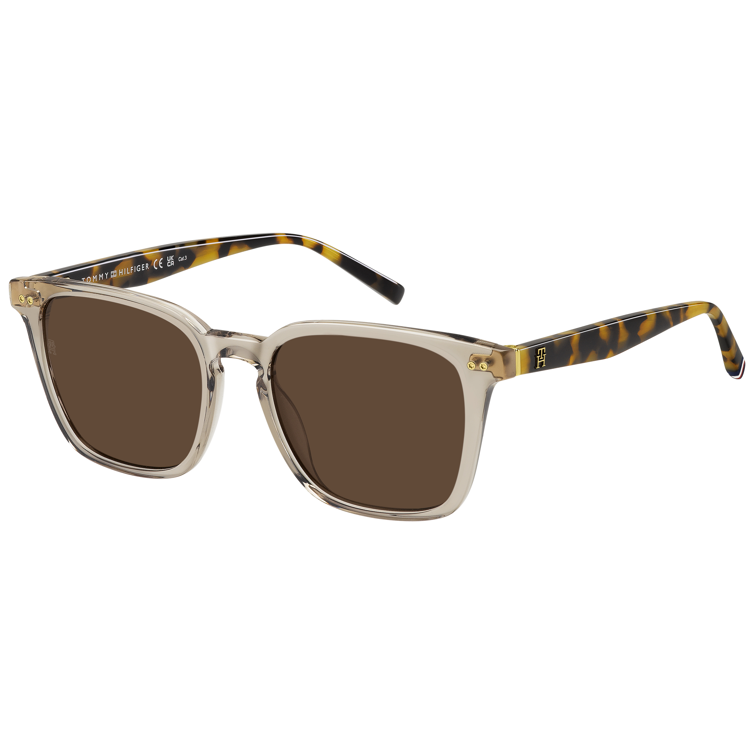 Saulesbrilles TOMMY HILFIGER sievietēm TH-2158-S-10A (Lēca/tiltiņš/stienis)