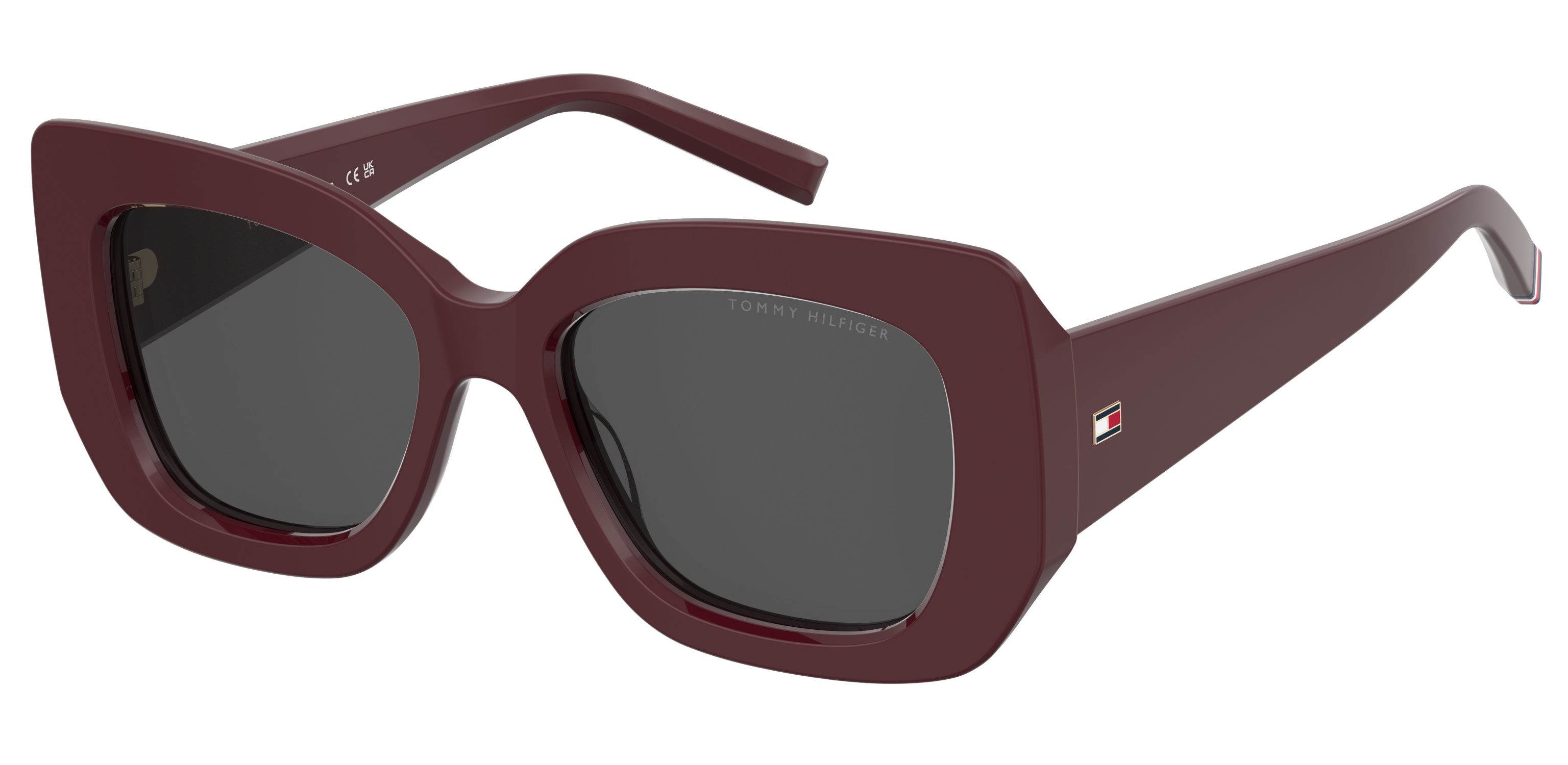 Saulesbrilles TOMMY HILFIGER sievietēm TH-2224-S-LHF (Lēca/tiltiņš/kājiņa)