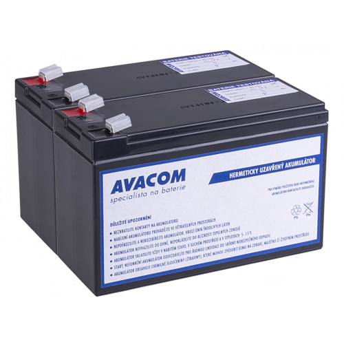 Komplekts AVACOM AVA-RBC124-KIT akumulatoru – rezerves