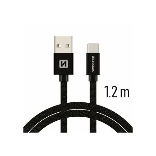 Swissten Textile Universāls Quick Charge 3
