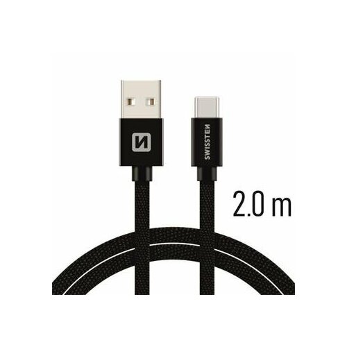 Swissten Textile Universāls Quick Charge 3