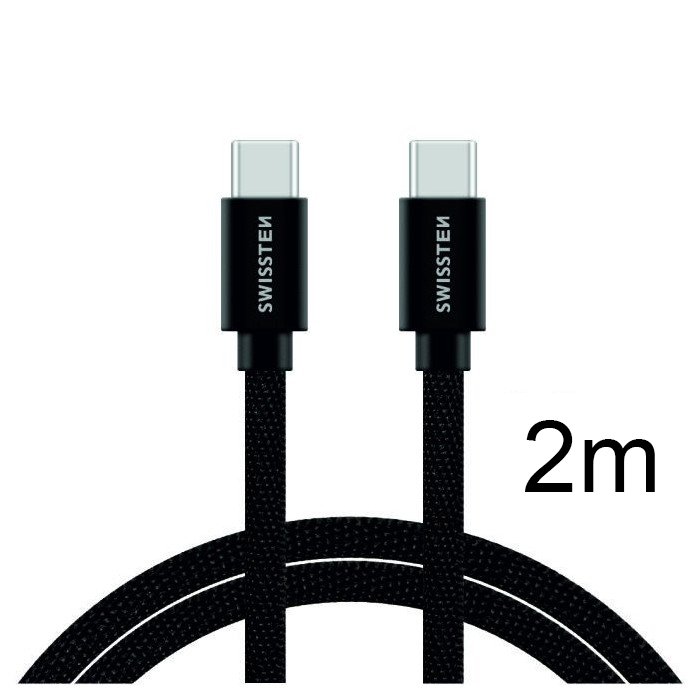 Swissten Textile Universāls Quick Charge 3