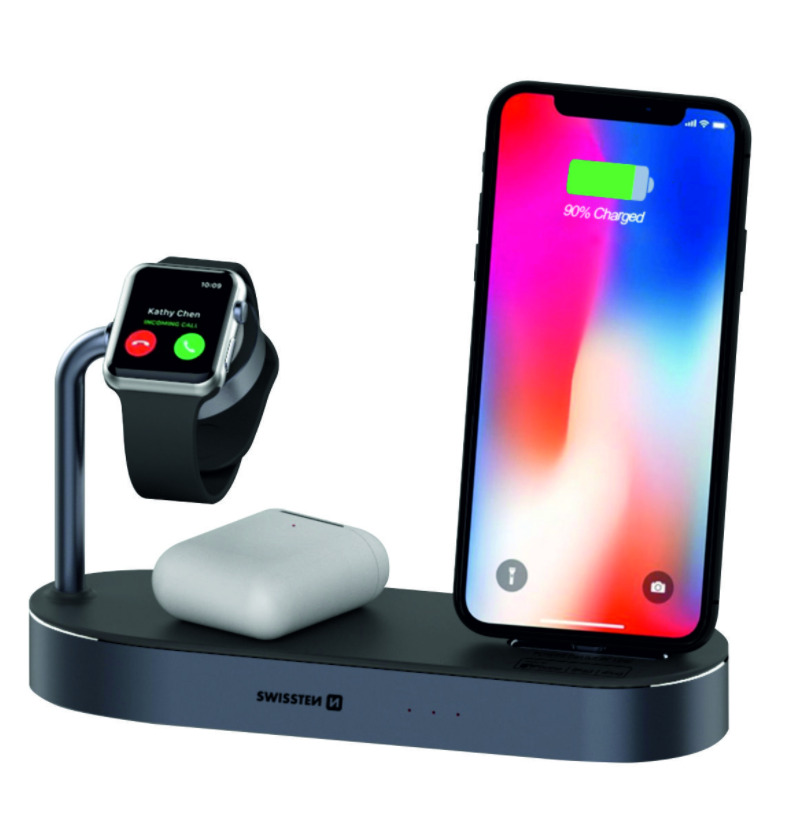 Swissten Swistten 4in1 MFI Wireless Docking
